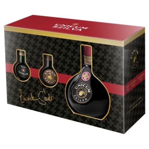  Zwack Unicum Szilva 0,7L 40% DD + 2 mini (1*0,04 Unicum + 1*0,04 Barista) 