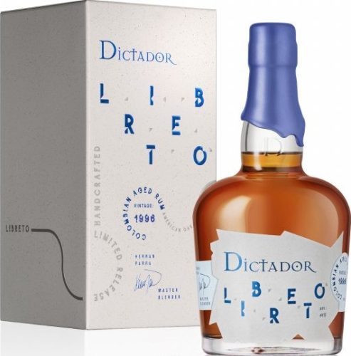 Dictador Libreto 1996 American Oak Cask 44% 0,7l dd