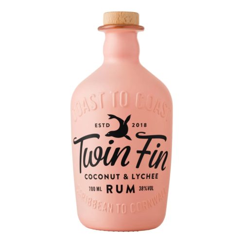 Twin Fin Coconut Lychee rum 38% 0,7l