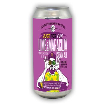 Etyeki Lime & Maracuja Cream Ale 0,44l 4,8%