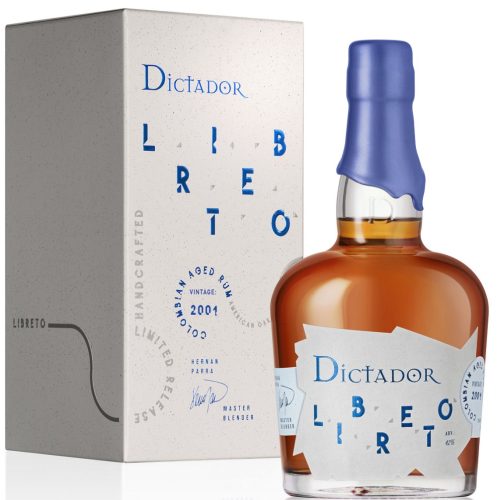 Dictador Libreto 2001 American Oak Cask 42% 0,7l dd