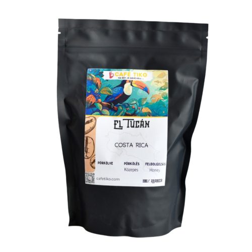 Cafe Tiko El Tucán - Costa Rica Specialty kávé 250g (szemes)