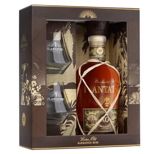 Plantation XO Extra Old Rum (DD+2 Pohár) 0,7L 40%