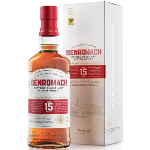 Benromach 15 éves 0,7l 43% DD