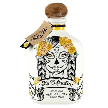 La Cofradia Ed. Catrina Anejo Tequila 0,7l 38% (sárga)