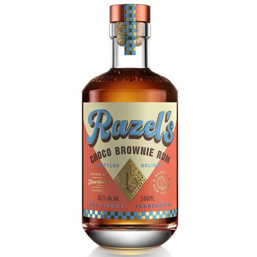 Razels Choco Brownie rum csokis sütemény ízzel 38,1% 0,5l