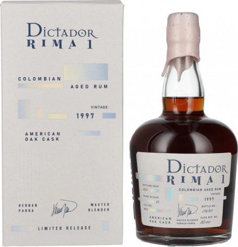 DICTADOR RIMA 1997 AMERICAN OAK CASK 50% PDD 0,7L