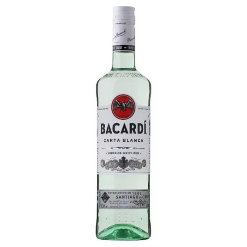 Bacardi Carta Blanca Superior 1l 37,5%