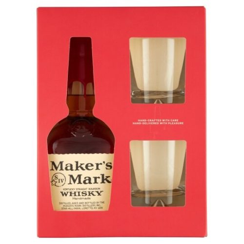 Makers Mark 0,7l 45% + 2 pohár