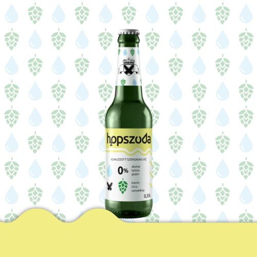 Szent András Sörfőzde Hopszóda (Citra, Lemondrop), 0% alk. 0,33l