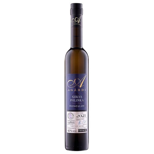 Agárdi Miraculum Szilva Pálinka 0,5l 40%