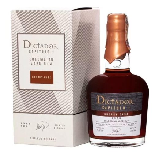 Dictador 1996 Sherry Cask Capitulo I 44% 0,7l DD