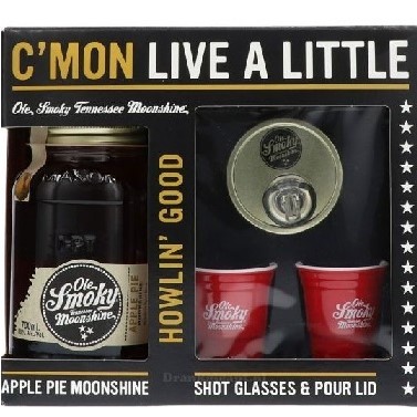 Ole Smoky Apple Pie Moonshine 0,7l 20% pdd.+2 pohár + kiöntő