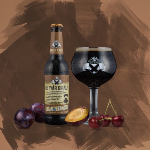 Szent András Sörfőzde Betyár Király (gyümölcsös stout) 7%  0,33l