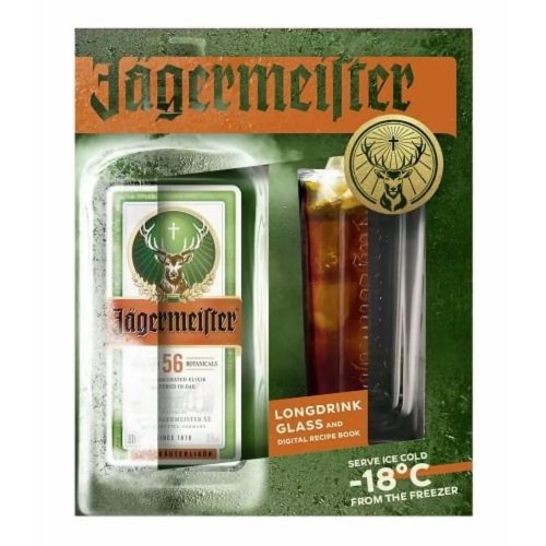 Jägermeister 0,7l 35% DD + pohár