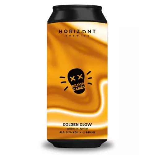 Horizont Selfish Games / Golden Glow (Witbier sárgabarackkal) 0,44l 5,1%