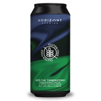   Horizont Into the Timberstorm - Gluténmentes West Coast IPA (Sybilla, Cascade & Chinook komlókkal) 0,44l 6%