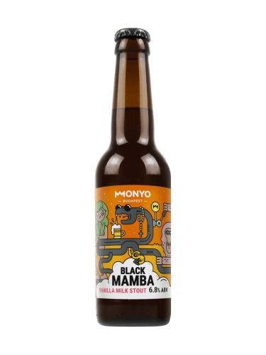 Monyo Brewing  Black Mamba 0, 33L - 6,8% 