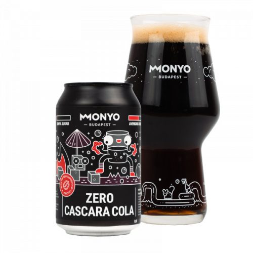 Monyo Cascara Zero Cola 0,33l (alkoholmentes)