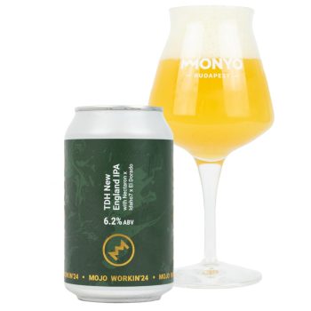   Monyo MOJO WORKIN'24: TDH NEW ENGLAND IPA WITH NECTARON X IDAHO7 X EL DORADO 6,2% 0,33l