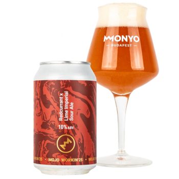   MOJO WORKIN'25: REDCURRANT X LIME IMPERIAL SOUR ALE 10% 0,33l