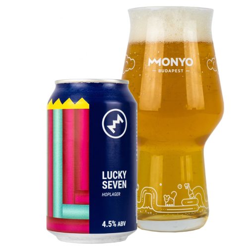 MONYO X TO ØL X CEBC - LUCKY SEVEN SIMCOE HOPLAGER 4,5% 0,33l
