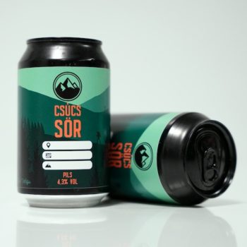 Csúcs Sör Pils 4,5% 0,33l