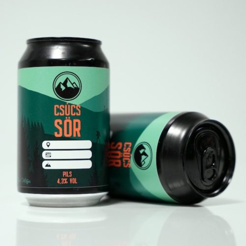 Csúcs Sör Pils 4,5% 0,33l
