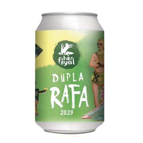 Fehér Nyúl Dupla Rafa 2023 0,33l 8,5%