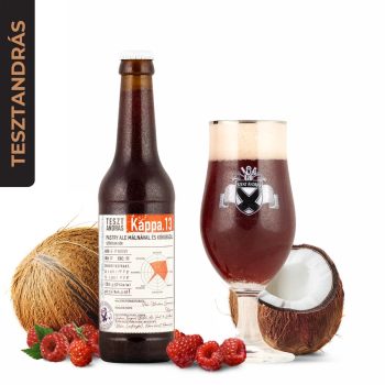   Szent András Sörfőzde Kappa. 13 (pastry ale málnával és kókusszal) 6% 0,33l