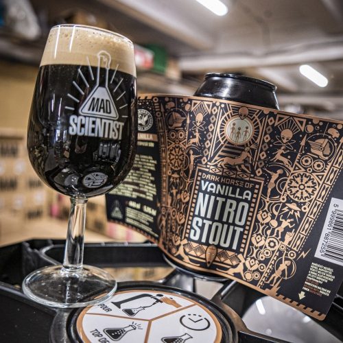 Mad Scientist Dark Horse of Vanilla Nitro Stout 0,44l 5,5%