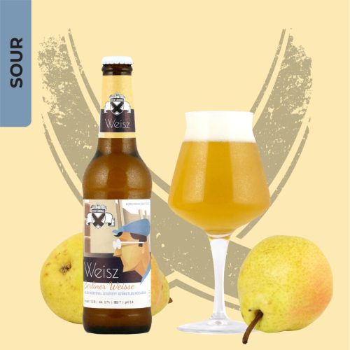 Szent András Sörfőzde Weisz (berliner weisse körtével) 3,7% 0,33l