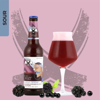   Szent András Sörfőzde Siller (berliner weisse feketeszederrel és feketeribizlivel) 3,7% 0,33l