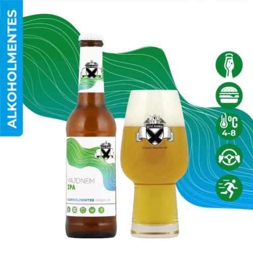 Szent András Sörfőzde Majdnem IPA (alkoholmentes) 0,33l