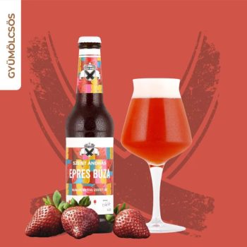   Szent András Sörfőzde Epres Búza (berliner weisse eperrel) 3,7% 0,33l