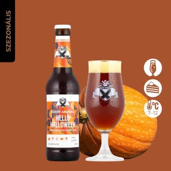   Szent András Sörfőzde Hello Halloween (pumpkin spice ale) 5,6% 0,33l