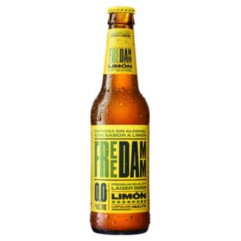   Estrella Free Damm Limón gluténmentes alkoholmentes citromos spanyol sörmix  0,25l 0%