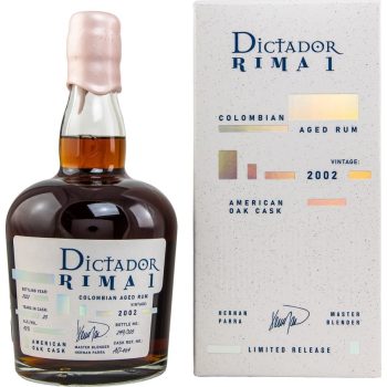 DICTADOR RIMA 2002 AMERICAN OAK CASK 42% PDD 0,7L