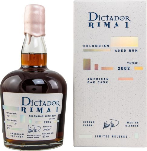 DICTADOR RIMA 2002 AMERICAN OAK CASK 42% PDD 0,7L