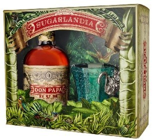 Don Papa rum 0,7l 40% dd. + pohár