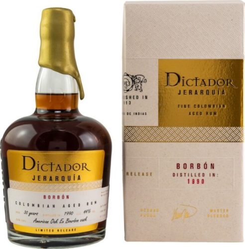 DICTADOR JERARQUIA BORBÓN 1990 44% PDD 0,7L