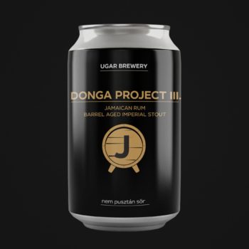  Ugar Brewery DONGA PROJECT III. – RUM BARREL AGED IMPERIAL STOUT 0,33l 12,5%