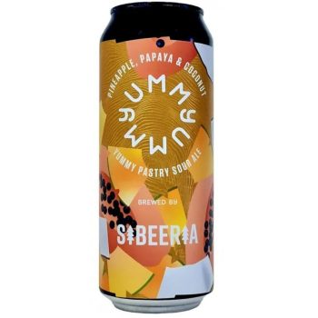 Sibeeria Yummy Pineapple Papaya&Coconut 0,5l 5,1%
