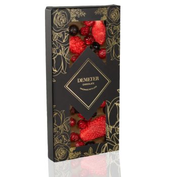   Demeter - Tejcsokoládé eperrel, piros és fekete ribizlivel 50g