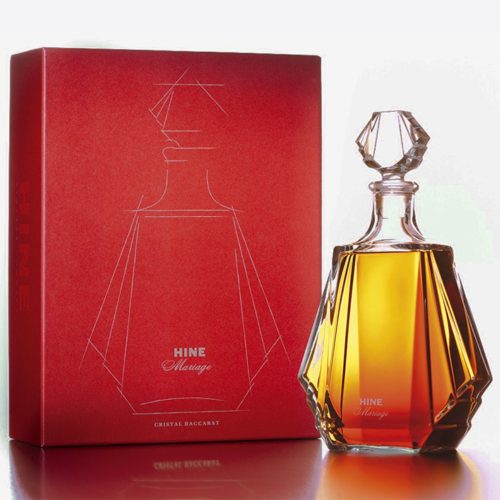 Hine Mariage Grande Champagne Cognac, Baccarat Cristal 40% 0,7l DD