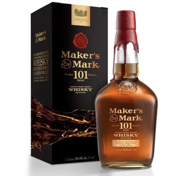   Makers Mark Whisky 101 Proof Travellers Exclusive Kentucky Straight Bourbon 1l 50,5% DD
