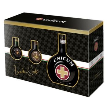    Zwack Unicum 0,7L 40% DD + 2 mini (1*0,04 Barista + 1*0,04 Szilva)