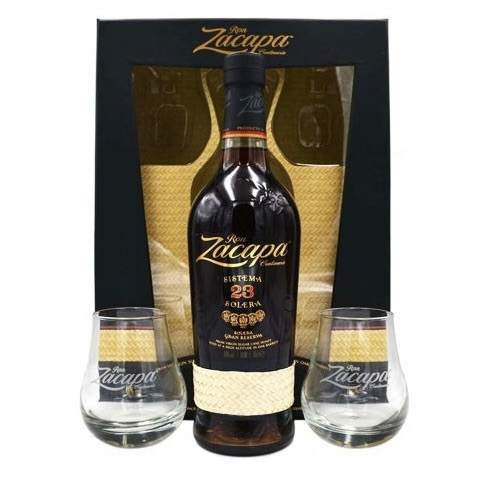 Ron Zacapa Centenario 23 years 0,7 40% dd.+ 2 pohár