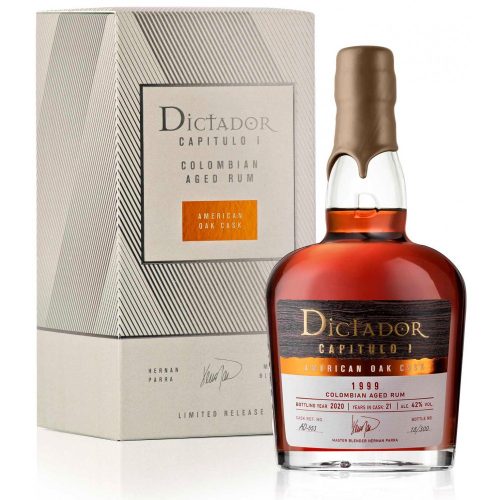 Dictador 1999 American Oak Cask Capitulo I 42% pdd 0,7l