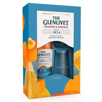   The Glenlivet Whisky Founders Reserve Single Malt Scotch 0,7l 40% + 2 pohár DD